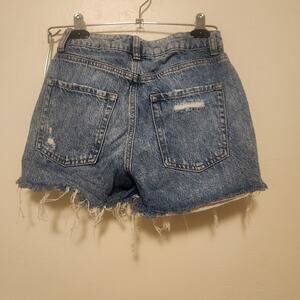 Garage Mom Denim Short Distressed Size 0